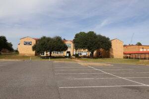 West Rusk High School in New London, Texas. Formally London High School.