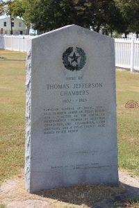 Thomas Jefferson Chamber’s Home in Anahuac, Texas