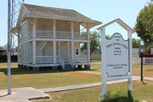 Thomas Jefferson Chamber’s home in Anahuac, Texas