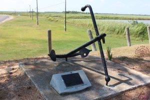 Monument in Fort Anahuac