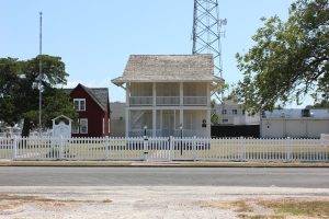 Thomas Jefferson Chamber’s home in Anahuac, Texas