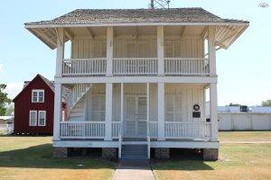 Thomas Jefferson Chamber’s home in Anahuac, Texas