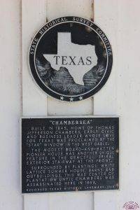 Thomas Jefferson Chamber’s Home in Anahuac, Texas