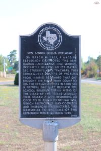New London School Explosion History Marker